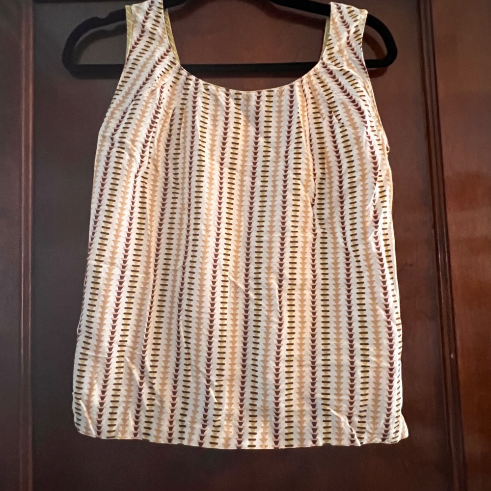 MARNI Striped Tank Top Size 40